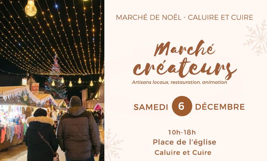 marché de Noël artisans créateurs 2025 samedi 6 décembre à caluire et cuire, céramique, bijoux, créations artisans, sacs, bois, accessoires pour enfants, cadeaux de noël artisanaux et locaux, 69300